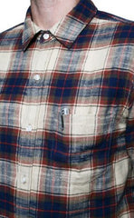 Rogue TerritoryOxford Shirt Khaki Slub PlaidHemdBritish Parts Luzern