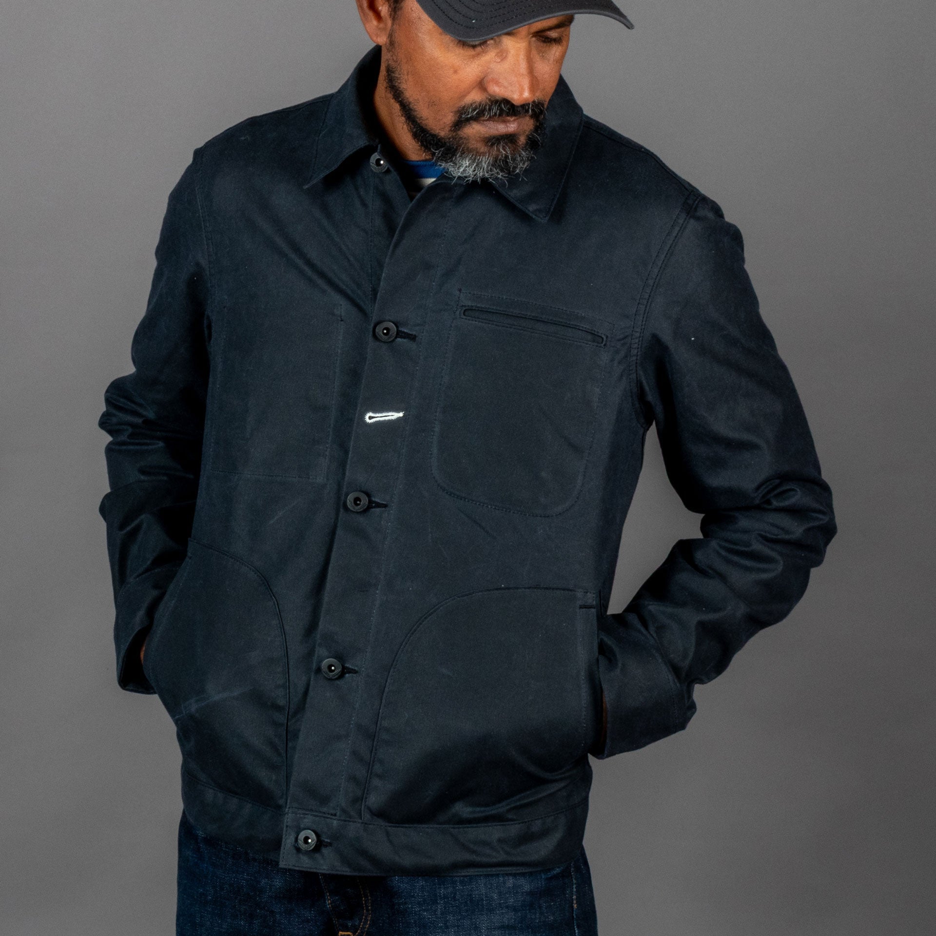 Rogue TerritorySupply Jacket Black WaxedJackenBritish Parts Luzern