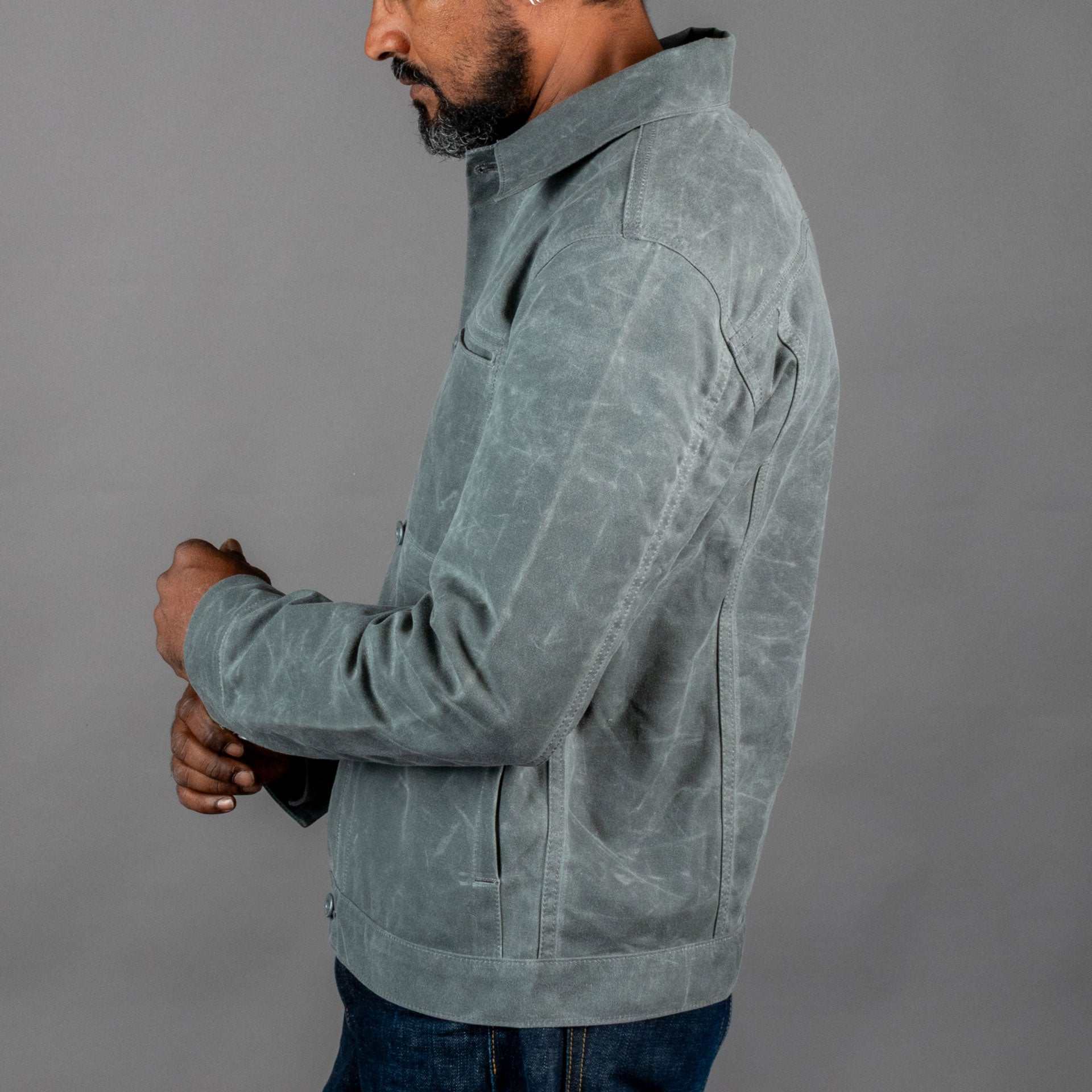 Rogue TerritorySupply Jacket Grey WaxedJackenBritish Parts Luzern