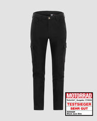 RokkerBlack Jack Slim MotorradhoseMotorradhosenBritish Parts Luzern