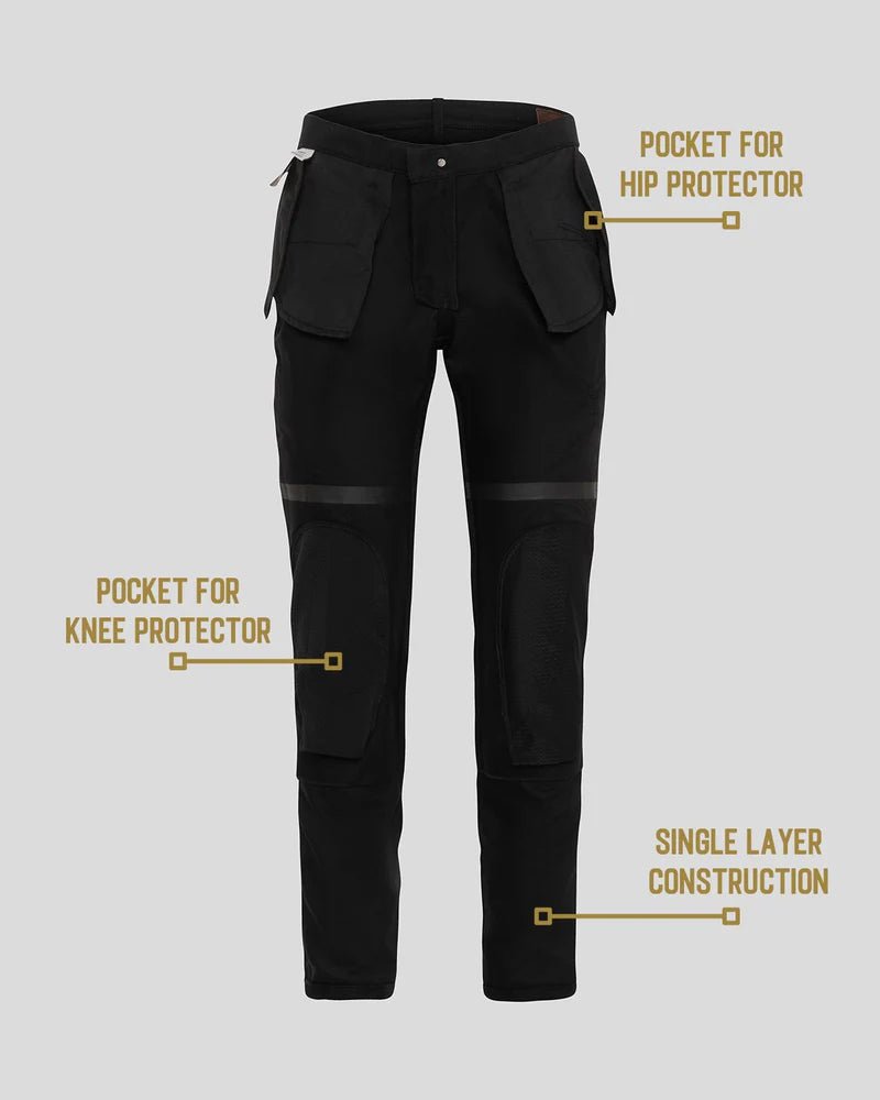RokkerBlack Jack Slim MotorradhoseMotorradhosenBritish Parts Luzern