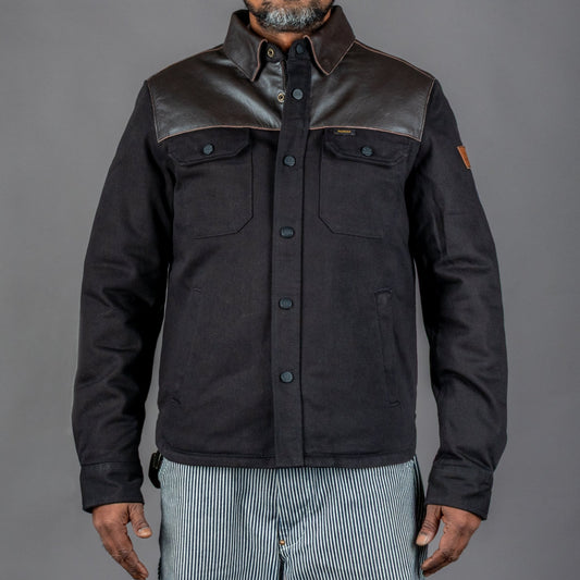 RokkerBozeman Rider Shirt BlackMotorradjackeBritish Parts Luzern