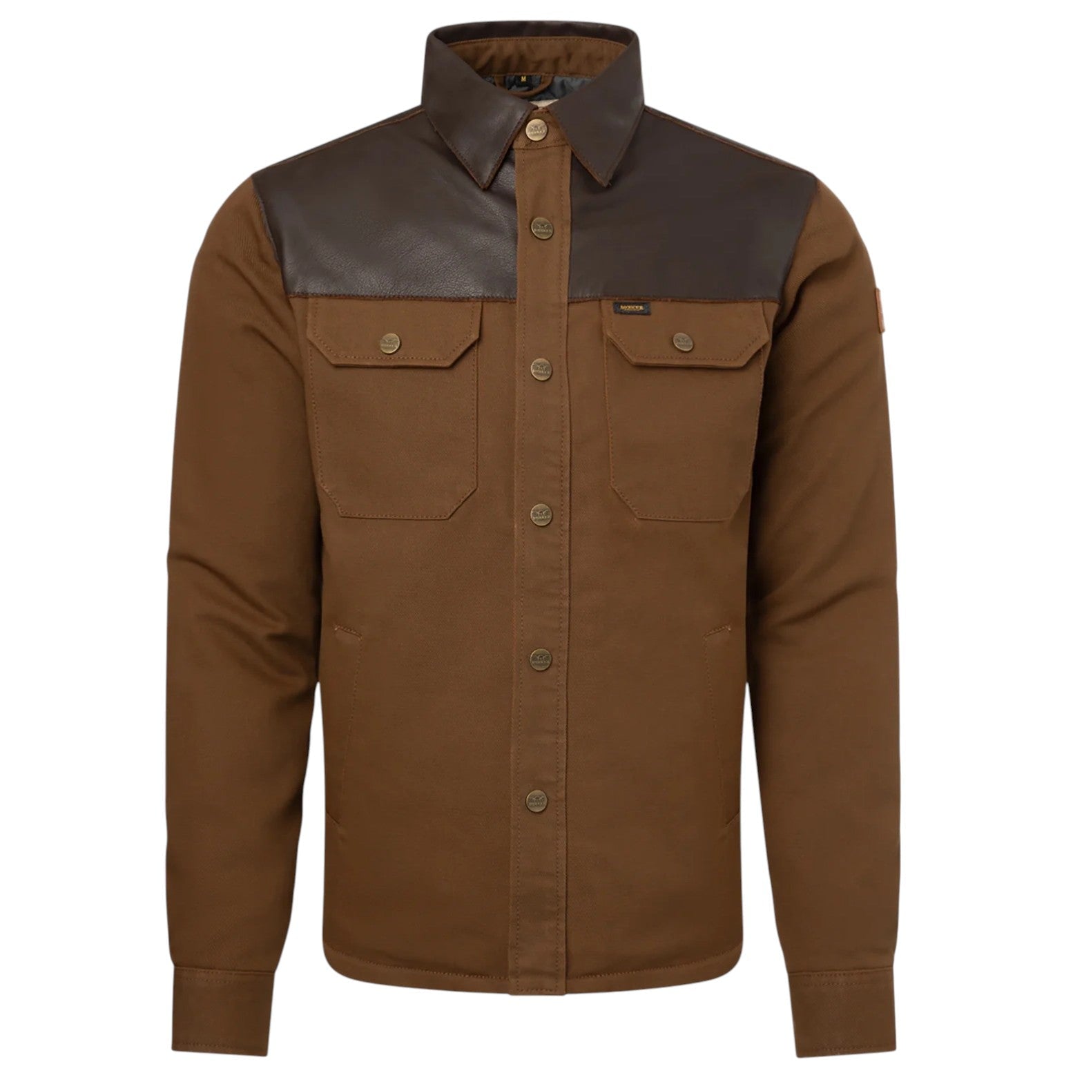 RokkerBozeman Rider Shirt BrownMotorradjackeBritish Parts Luzern