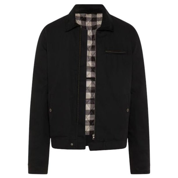 RokkerCanvas Jacket BlackMotorradjackeBritish Parts Luzern