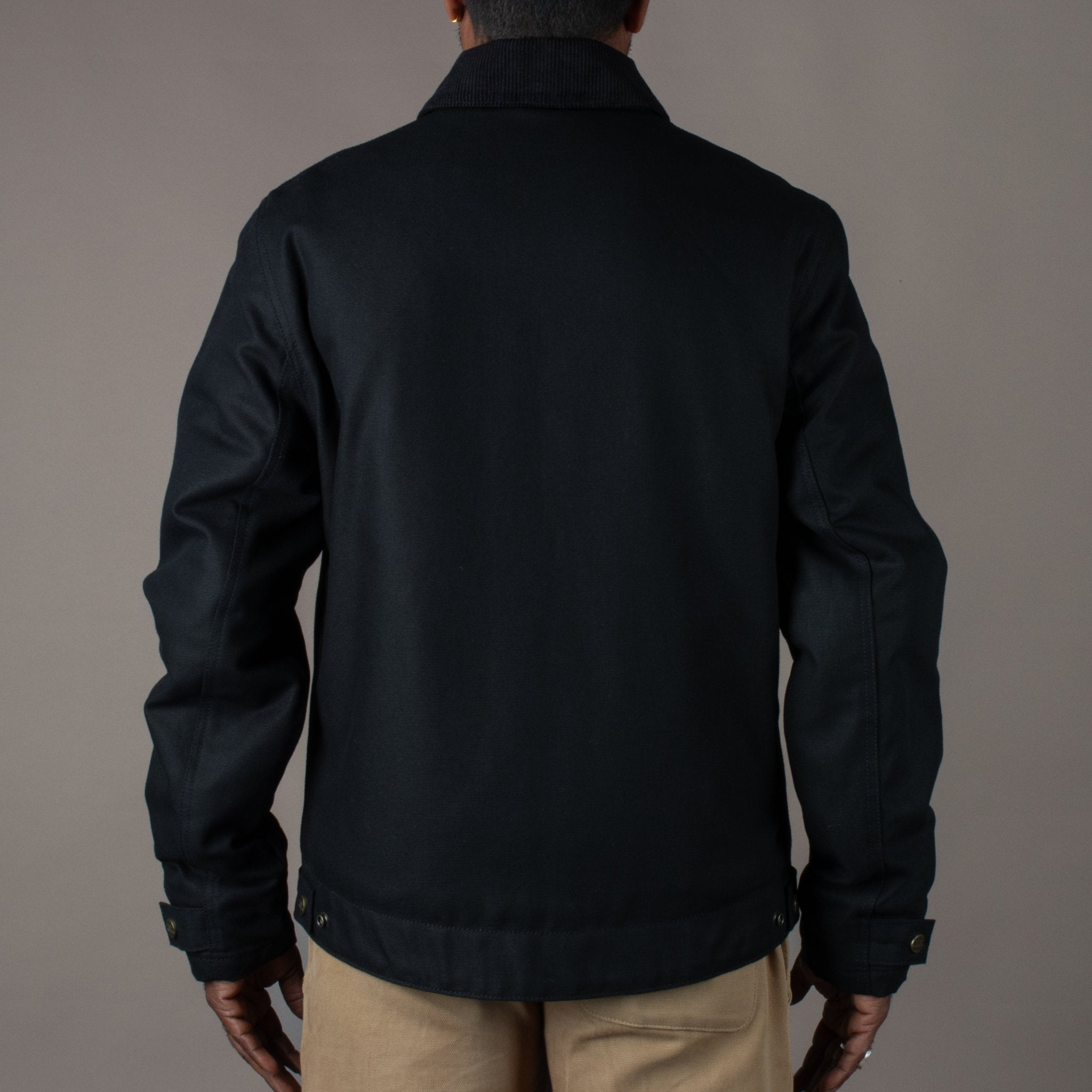 RokkerCanvas Motorcycle Jacket BlackMotorcycle JacketBritish Parts Lucerne