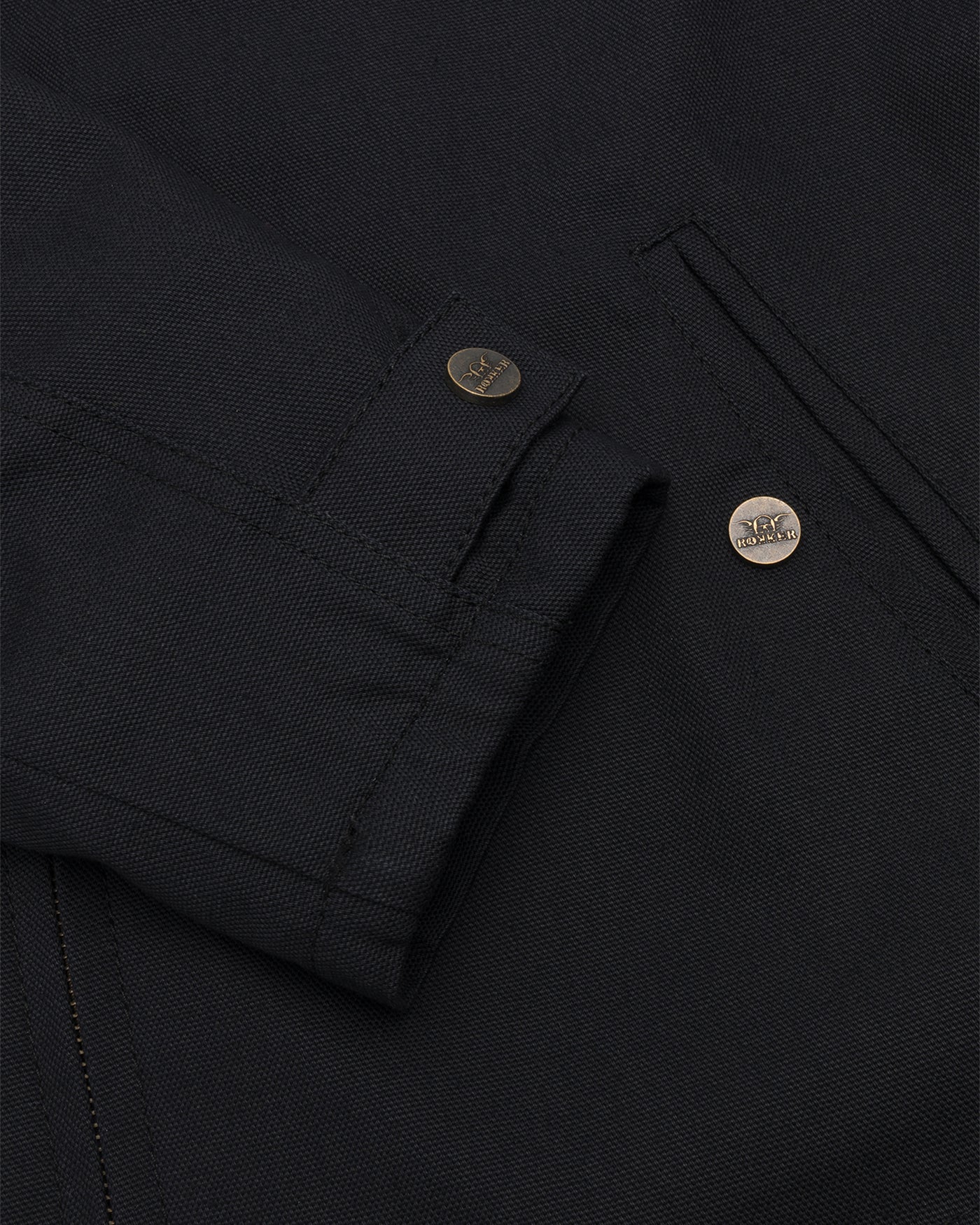 RokkerCanvas Motorradjacke BlackMotorradjackeBritish Parts Luzern
