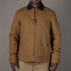 RokkerCanvas Motorcycle Jacket, Tobacco BrownMotorcycle JacketBritish Parts Lucerne