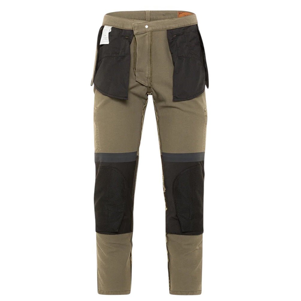 RokkerCargo Slim Light Olive MotorradhoseMotorradhosenBritish Parts Luzern