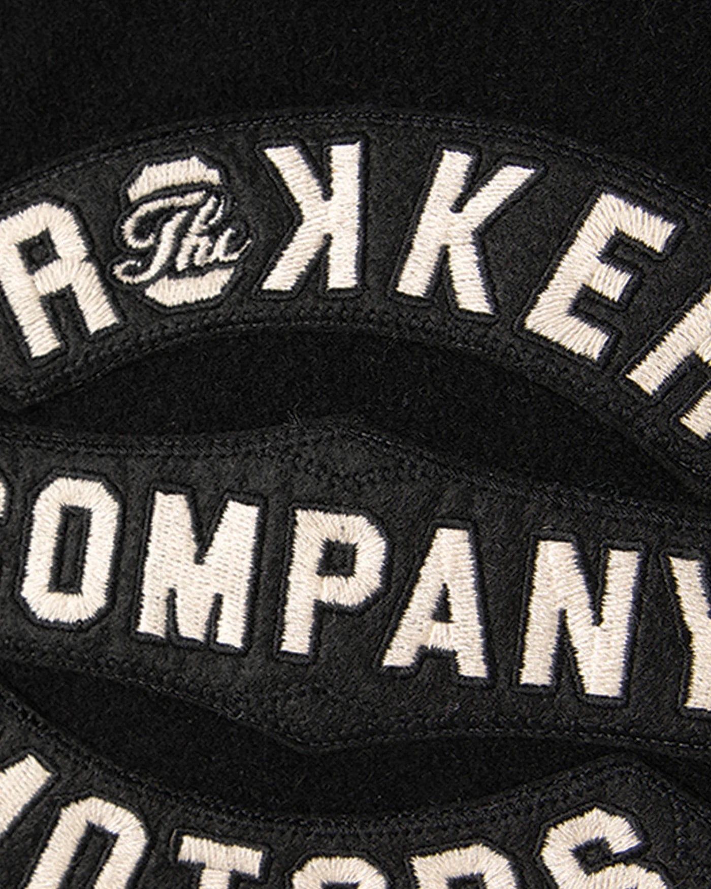 RokkerCollege Jacket Black / White MotorradjackeMotorradjackeBritish Parts Luzern