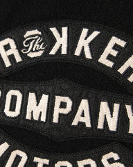 RokkerCollege Jacket Black / White MotorradjackeMotorradjackeBritish Parts Luzern