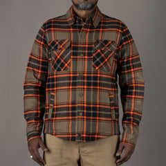 RokkerColorado Rider Shirt Orange / GreenMotorcycle JacketBritish Parts Lucerne