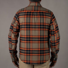 RokkerColorado Rider Shirt Orange / GreenMotorcycle JacketBritish Parts Lucerne