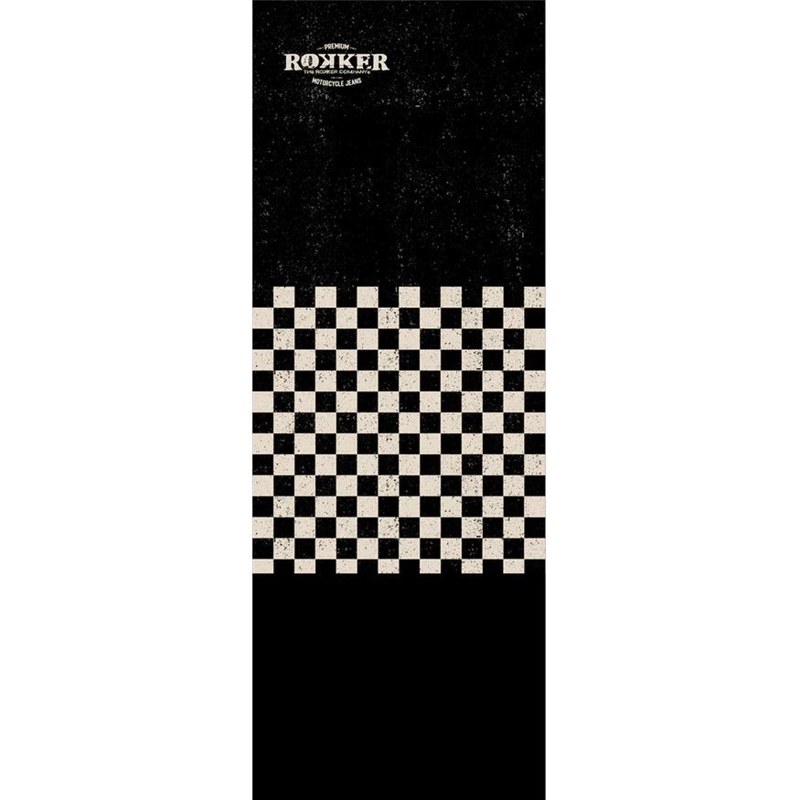 RokkerFleece Schauchtuch Check BlackBritish Parts Luzern