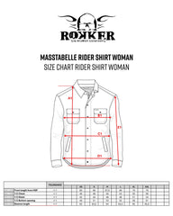 RokkerHouston Rider Shirt Lady CamelMotorradjackeBritish Parts Luzern