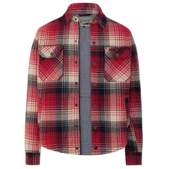 RokkerHouston Rider Shirt RedMotorradjackeBritish Parts Luzern