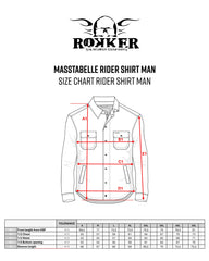RokkerHouston Rider Shirt RedMotorradjackeBritish Parts Luzern