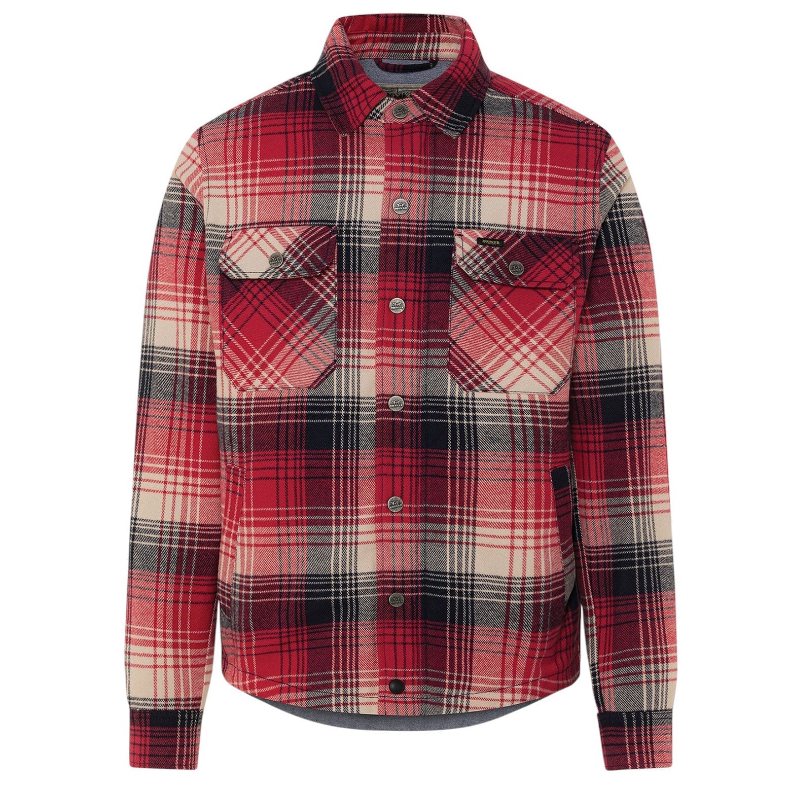 RokkerHouston Rider Shirt RedMotorradjackeBritish Parts Luzern