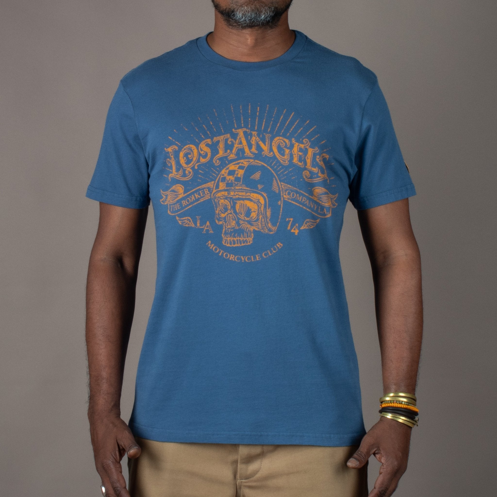 RokkerLost Angels T-Shirt blueT-ShirtBritish Parts Lucerne