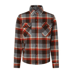 Rokker Memphis Rider Shirt Red/Grey Motorcycle Jacket British Parts Lucerne