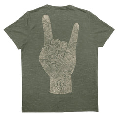 RokkerMetal B T-Shirt greenT-ShirtBritish Parts Luzern