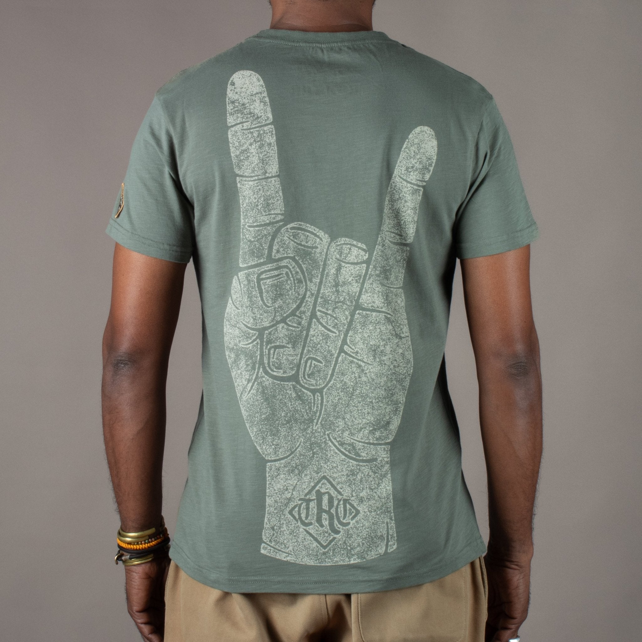 RokkerMetal B T-shirt (green) T-shirt British Parts Lucerne