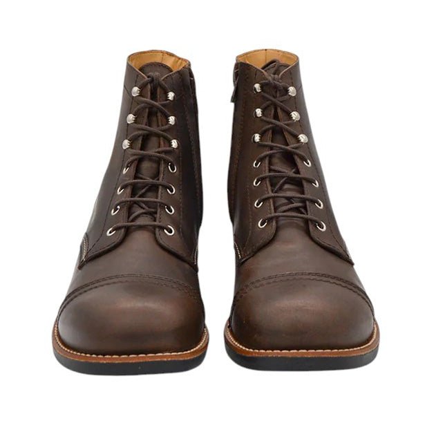 RokkerMoto Ranger Motorradstiefel braunMotorradstiefelBritish Parts Luzern