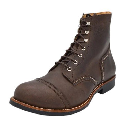 RokkerMoto Ranger Motorradstiefel braunMotorradstiefelBritish Parts Luzern