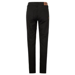 RokkerPearl Women's Motorcycle Jeans Black Motorcycle Pants British Parts Lucerne