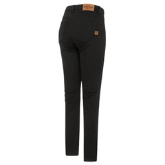 RokkerSky Women's Motorcycle Jeans Black Motorcycle Pants British Parts Lucerne