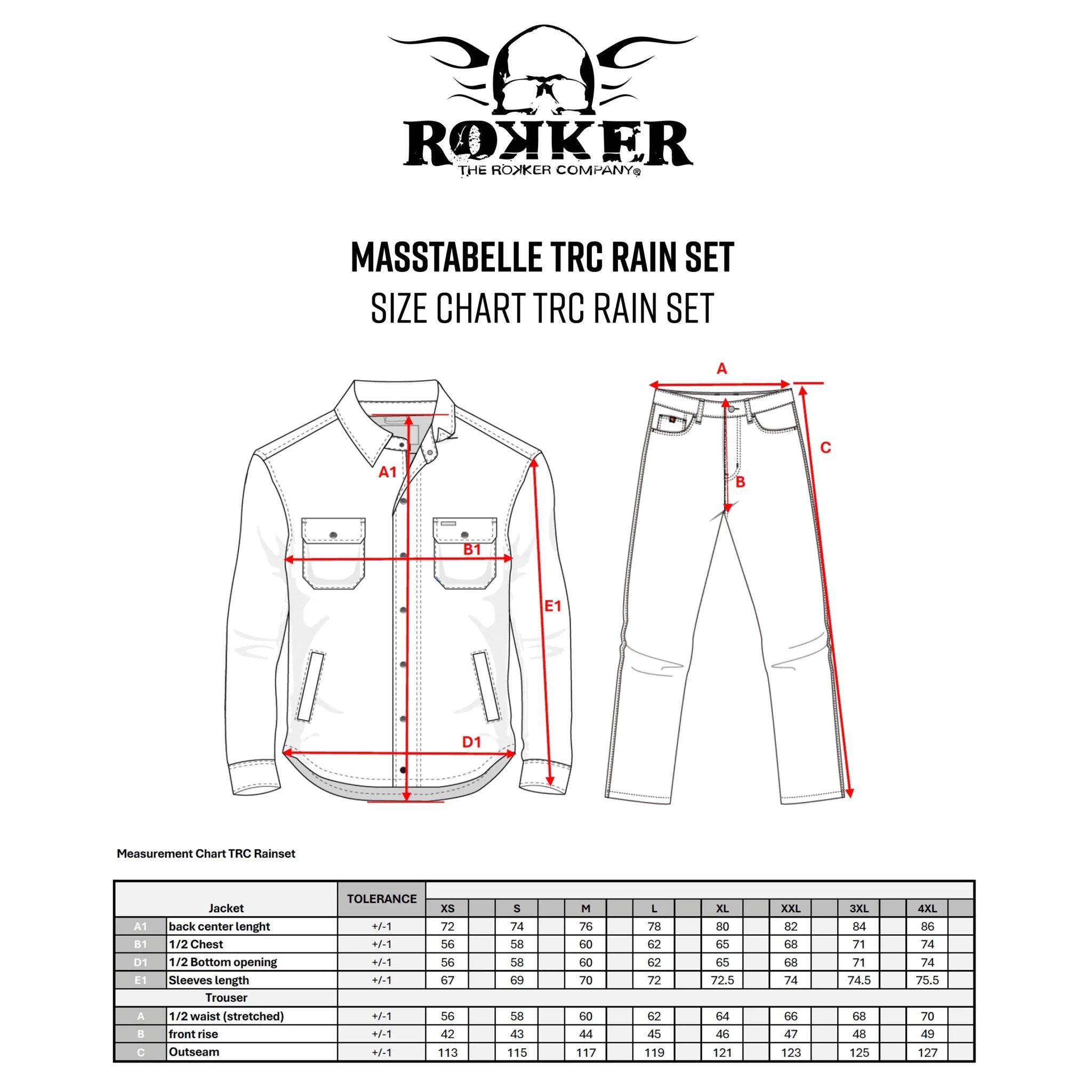 RokkerTRC Rain Set Camo Reflective Grey Motorcycle Jacket British Parts Lucerne