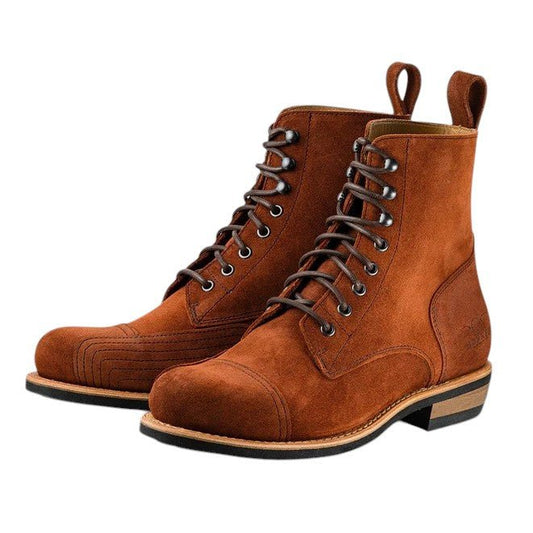 RokkerUrban Rebel Motorradstiefel Red BrownMotorradstiefelBritish Parts Luzern