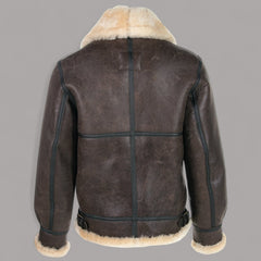 Schott NYCB - 3 Bomber Lederjacke braunLederjackeBritish Parts Luzern