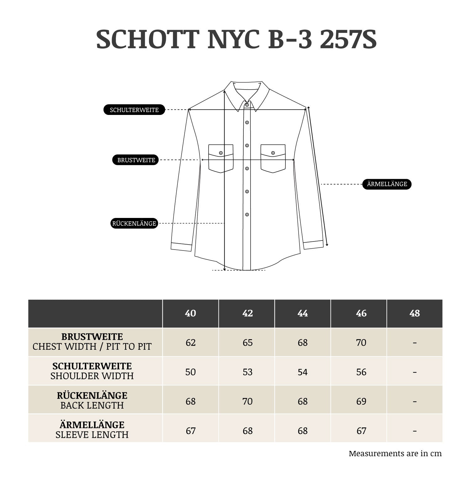 Veste aviateur Schott NYCB-3 en cuir marron - Veste en cuir - British Parts Lucerne