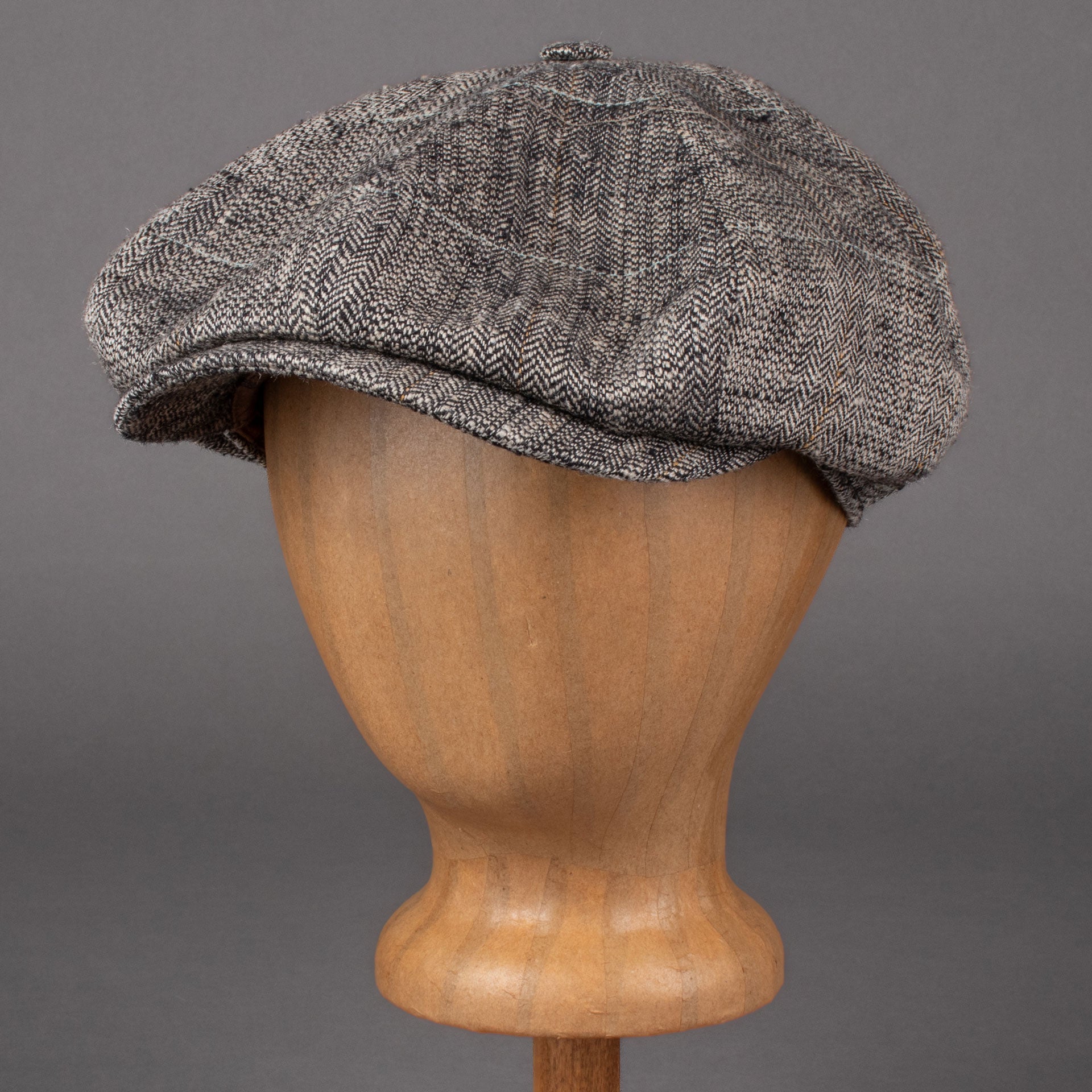 Stetson8 - Panel Leinen/Seide Schiebermütze FischgratMützeBritish Parts Luzern