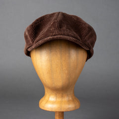 Stetson8 - Panel Schiebermütze Cord Garage Theme - Coffee BeanMützeBritish Parts Luzern