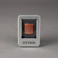 StetsonBandana Leather Loop BrownHalstuchBritish Parts Luzern