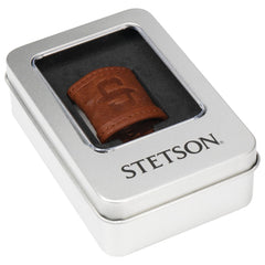 StetsonBandana Leather Loop BrownHalstuchBritish Parts Luzern