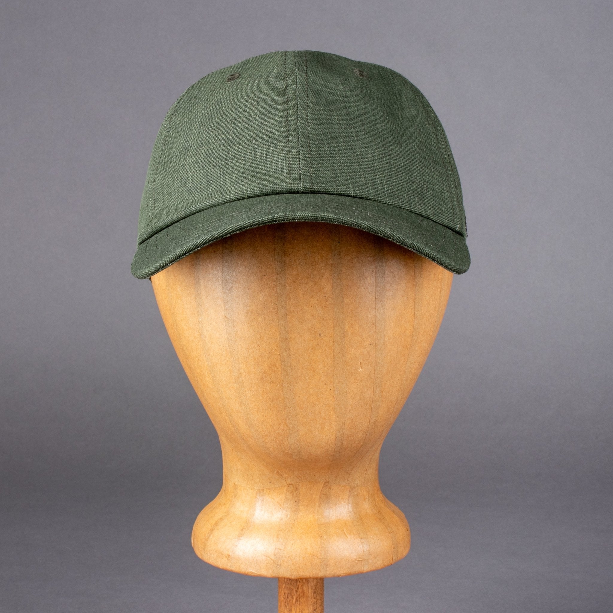 StetsonBaseball Cap Cotton / Linen Waxed OliveTrucker CapBritish Parts Luzern