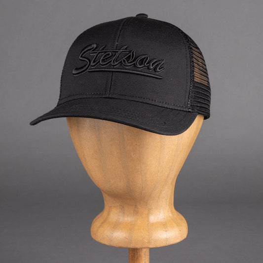 StetsonBaseball Cap Monochrome schwarzTrucker CapBritish Parts Luzern