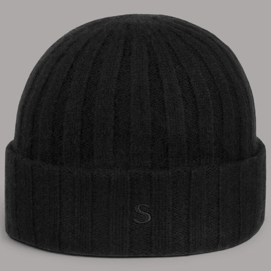 StetsonBeanie aus Kaschmir in SchwarzMützeBritish Parts Luzern
