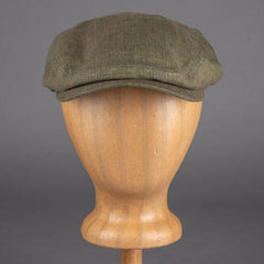 StetsonDriver Cap Leinen Schiebermütze oliveMützeBritish Parts Luzern