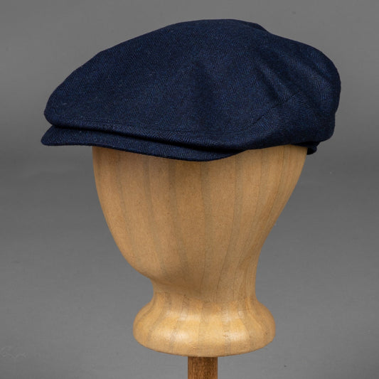 StetsonDriver Cap laine vierge, soie & cachemire casquette bleueBritish Parts Luzern