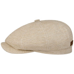 Stetson Hatteras Cotton/Linen Jersey Natural Cap British Parts Lucerne