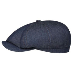 StetsonHatteras Denim Sustainable Schiebermütze Dark DenimMützeBritish Parts Luzern