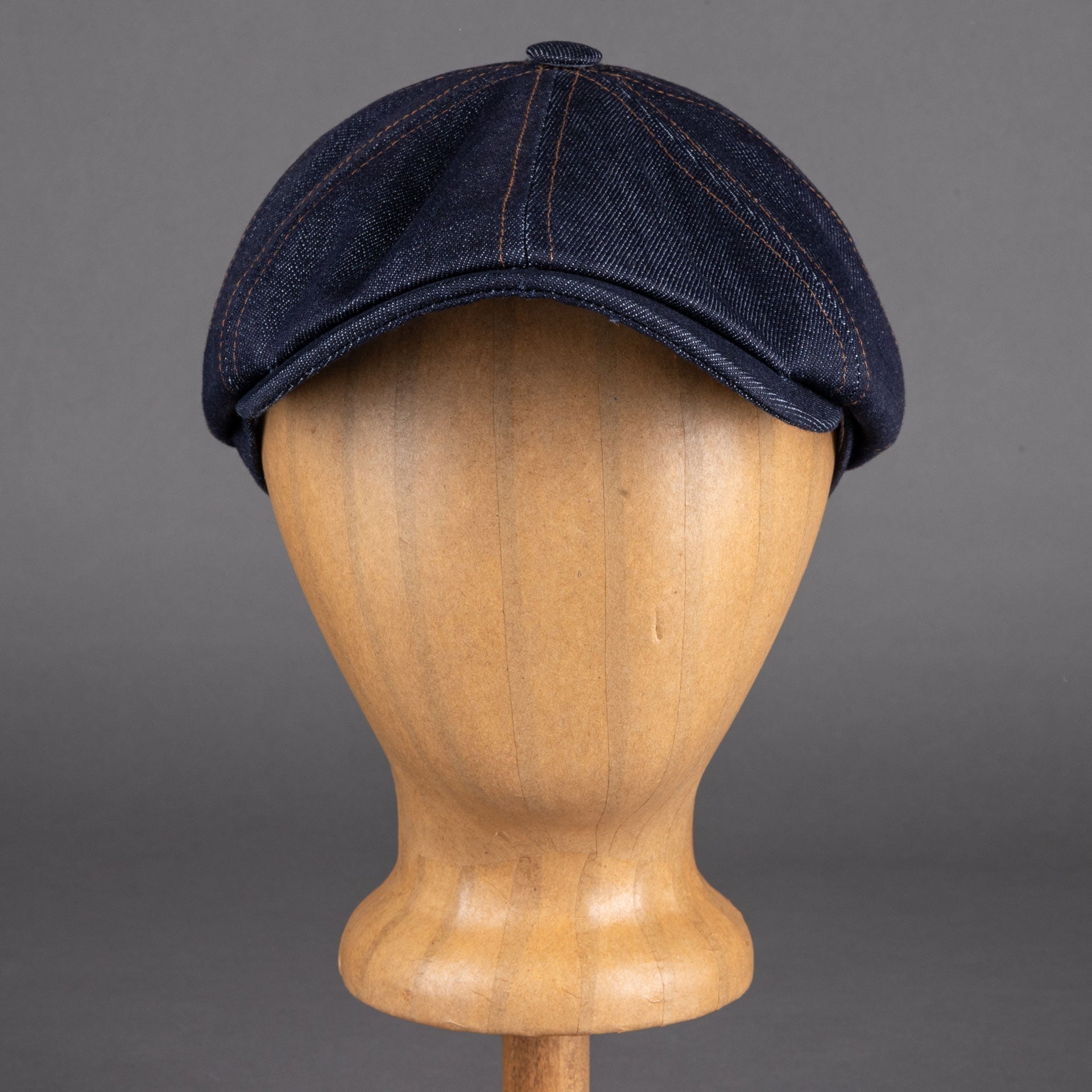 StetsonHatteras Denim Sustainable Schiebermütze Dark DenimMützeBritish Parts Luzern