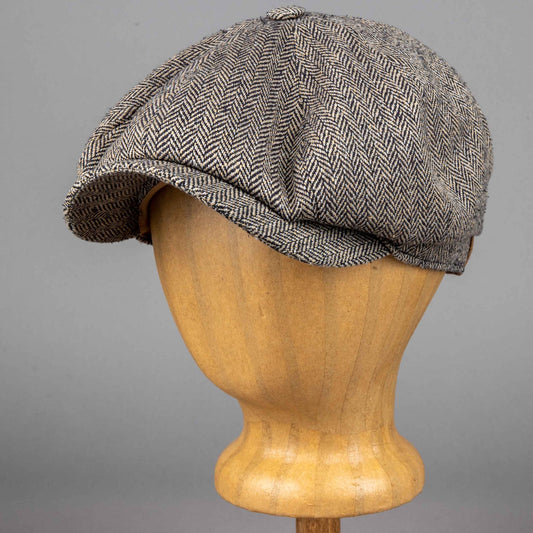 StetsonHatteras Silk slider cap brown - and black tonesCapBritish Parts Lucerne