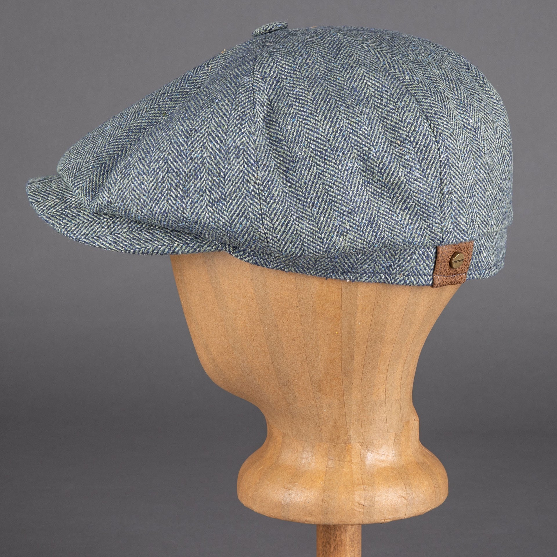 StetsonHatteras Silk Schiebermütze Grün/BlauMützeBritish Parts Luzern