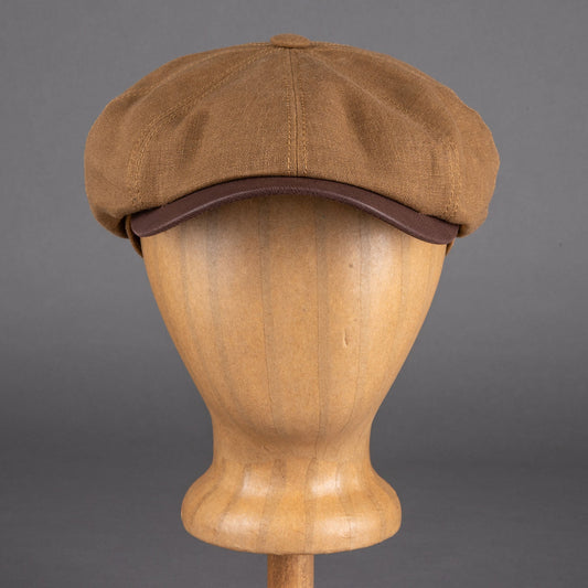 StetsonHatteras Waxed Cotton / Linen Schiebermütze Dusty GoldMützeBritish Parts Luzern