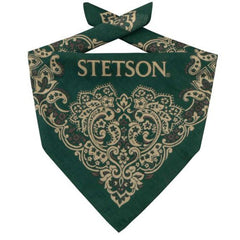 StetsonStetson Bandana Cotton grünHalstuchBritish Parts Luzern