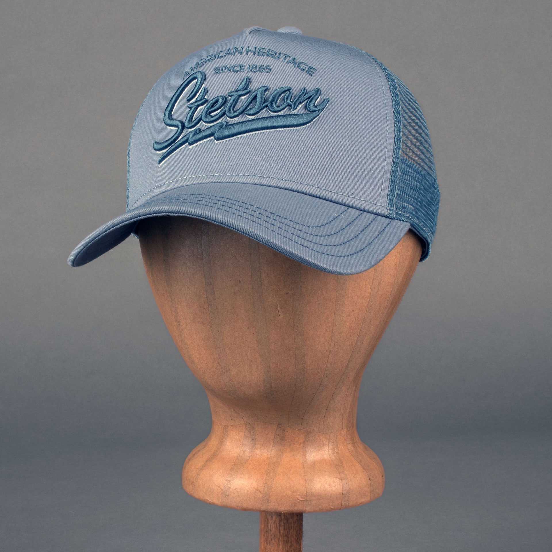 StetsonTrucker Cap American Heritage Classic Dusty BlueTrucker CapBritish Parts Luzern